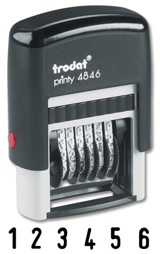 Self Ink Dater Stamp 6 Line